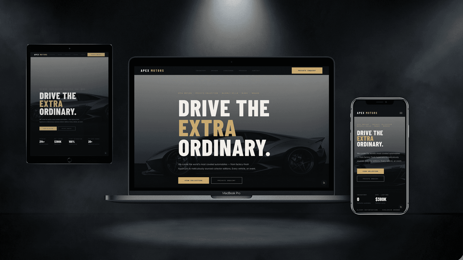 APEX MOTORS — Luxury & Exotic Vehicles