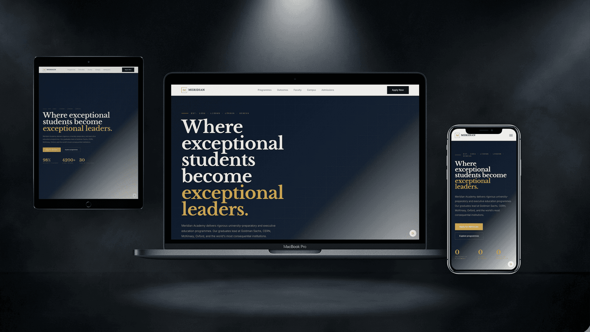 Meridian Academy — Private Excellence Education