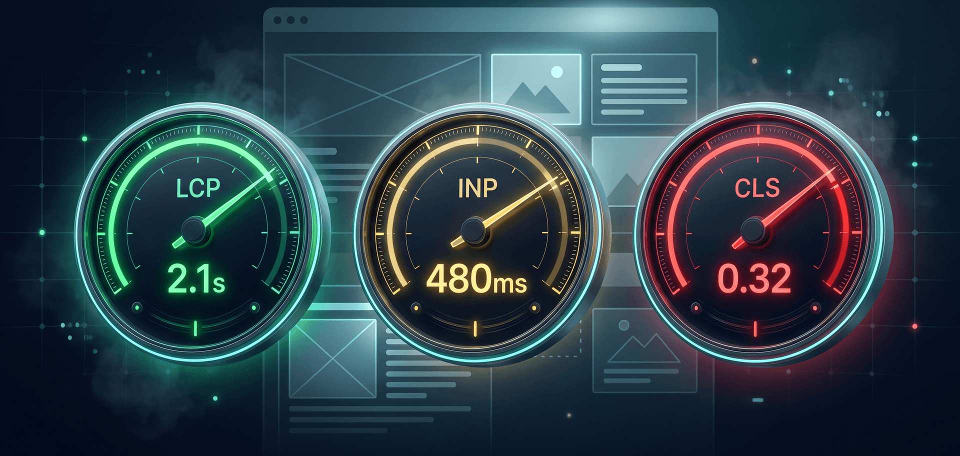 Core Web Vitals in 2026: What LCP, INP and CLS Mean and How to Improve Them