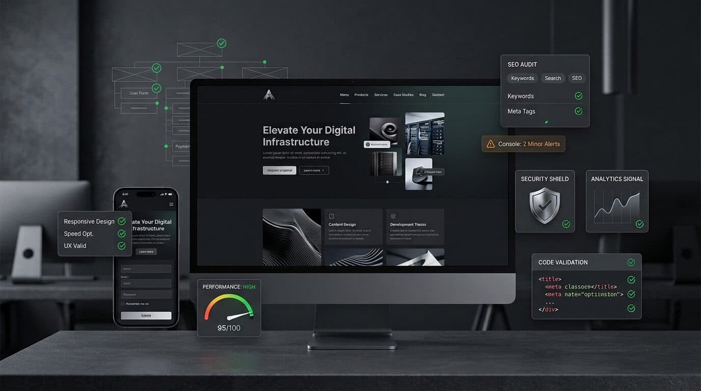 AI Website Launch Checklist: 12 Checks for Lovable, Bolt & v0