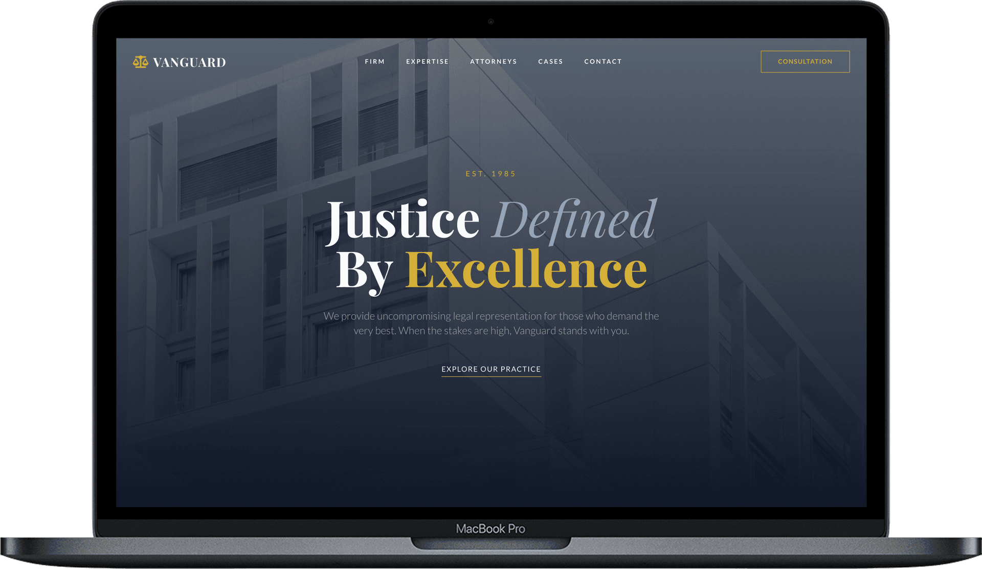 Law Firm Website — PioneerHub design detail preview 2