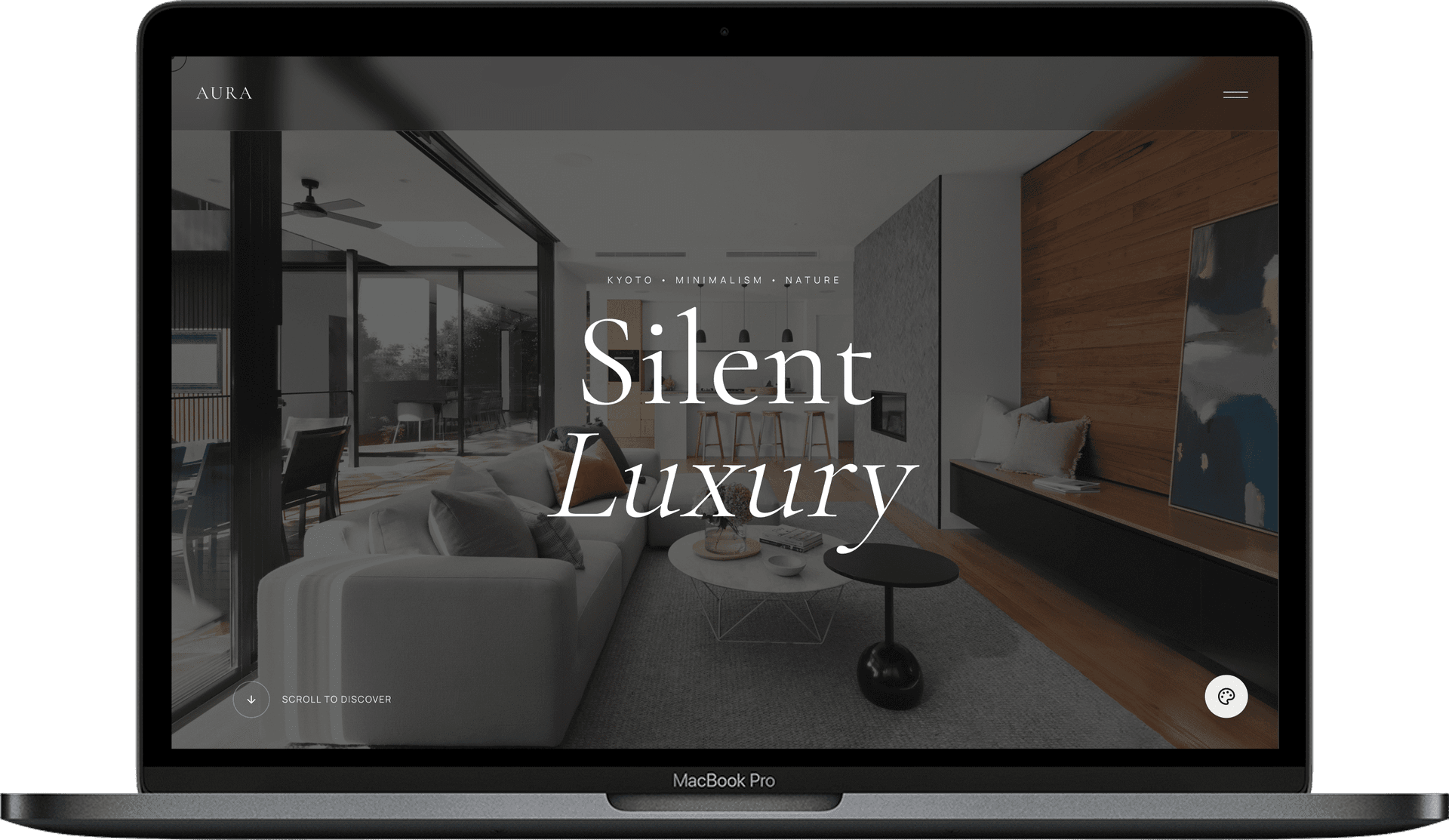 Residential Development Website — Elysium Living homepage preview