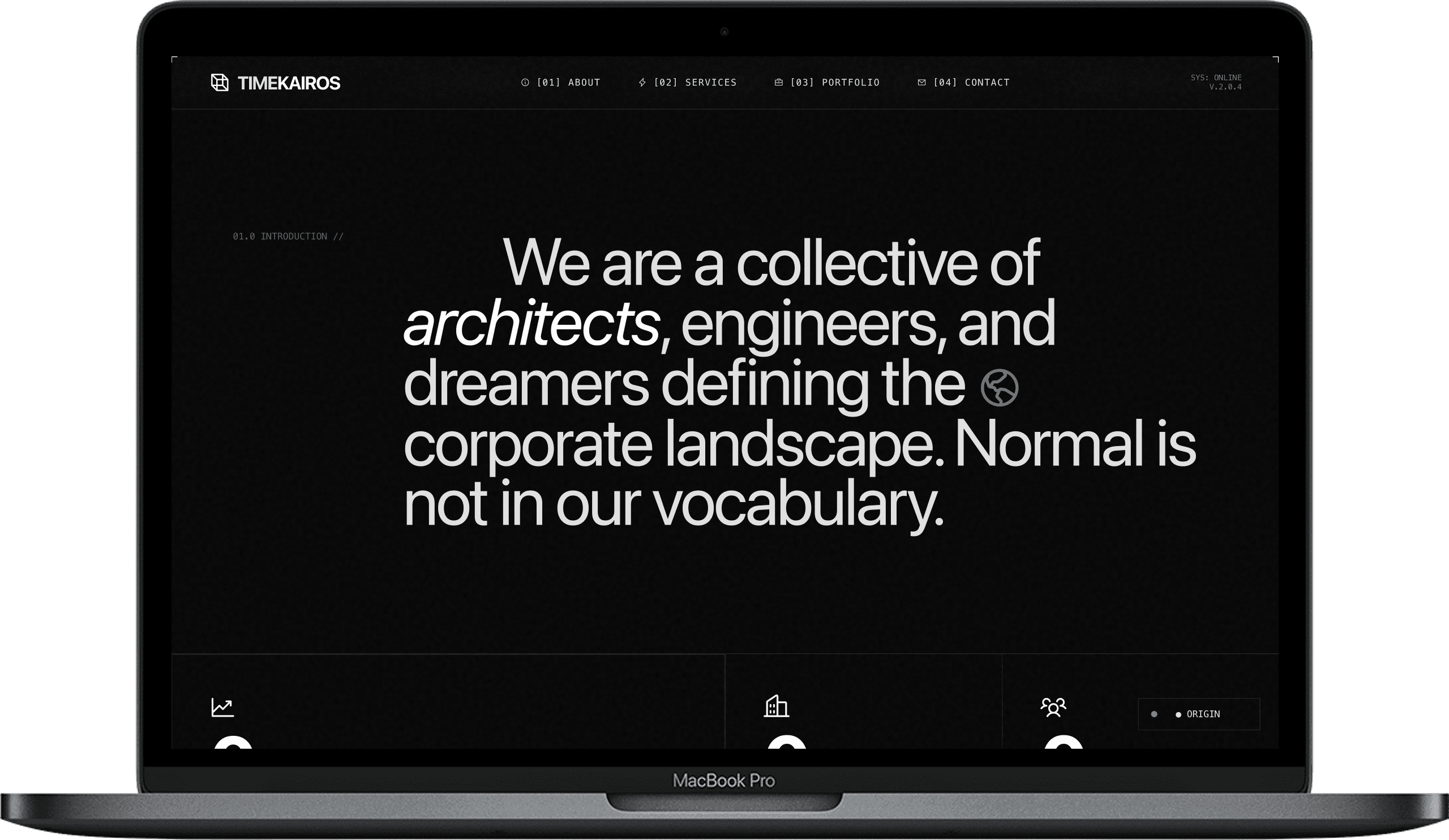 Research Institute Website — MAGISTER design detail preview 1