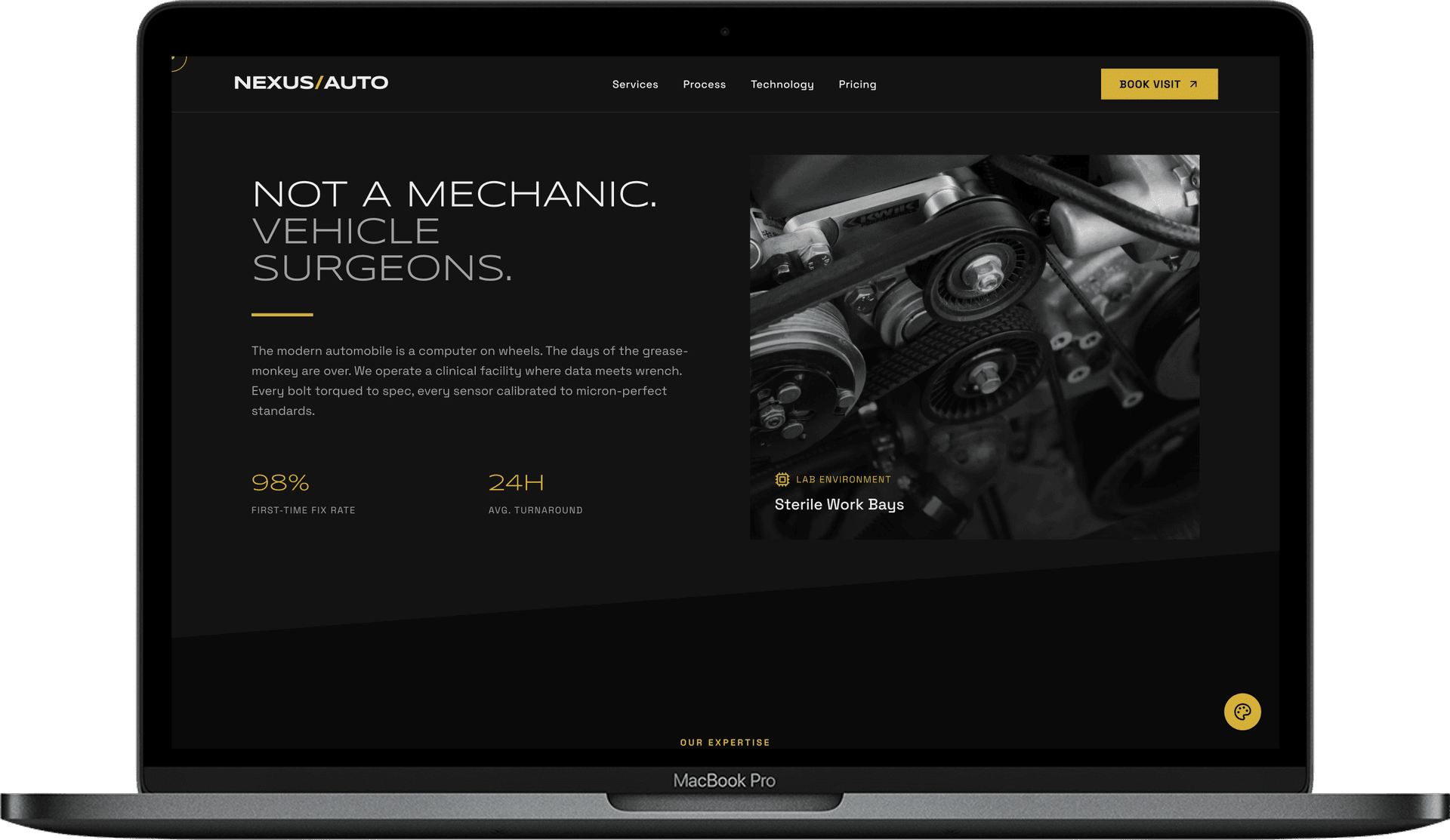 Auto Service & Detailing Website — Drive Tech Pro detail preview 1