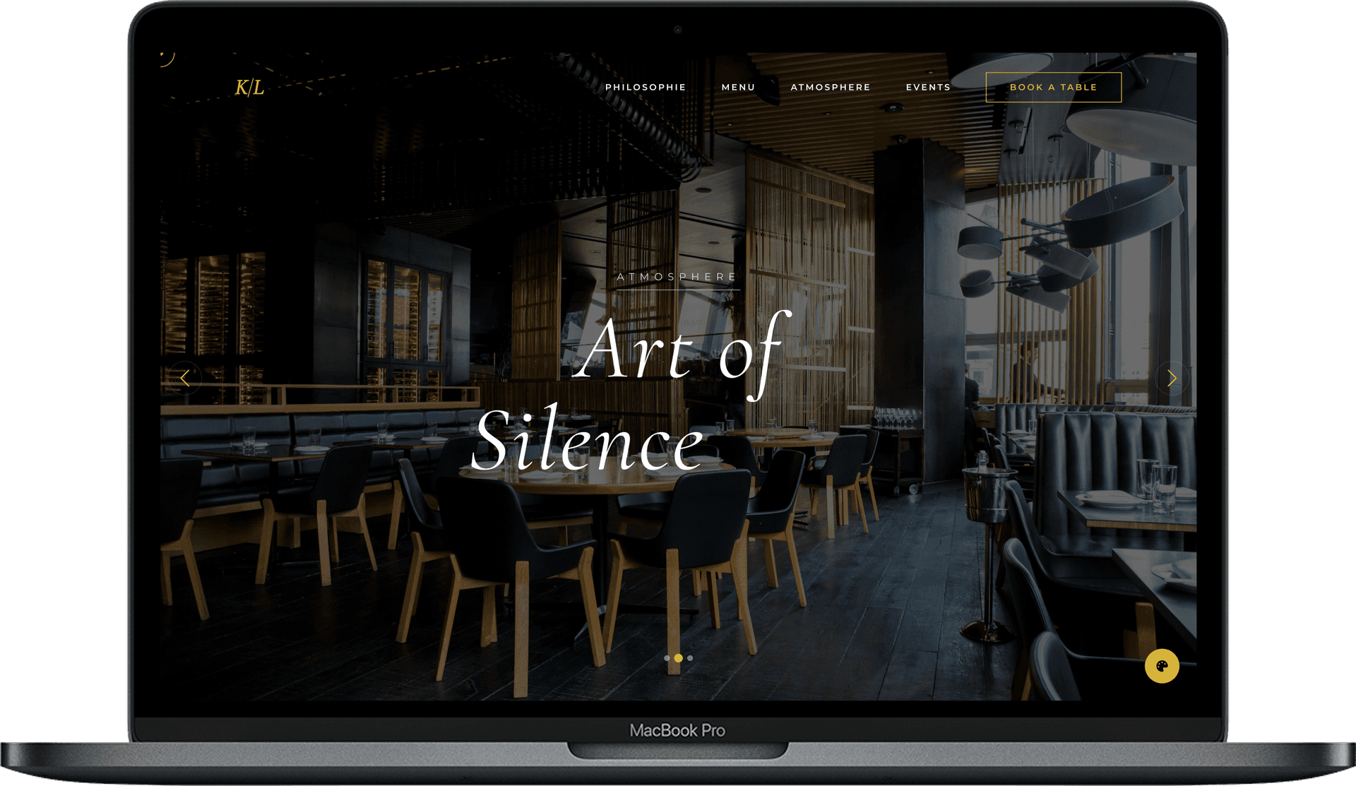Steakhouse Website — ROYALIS design homepage preview