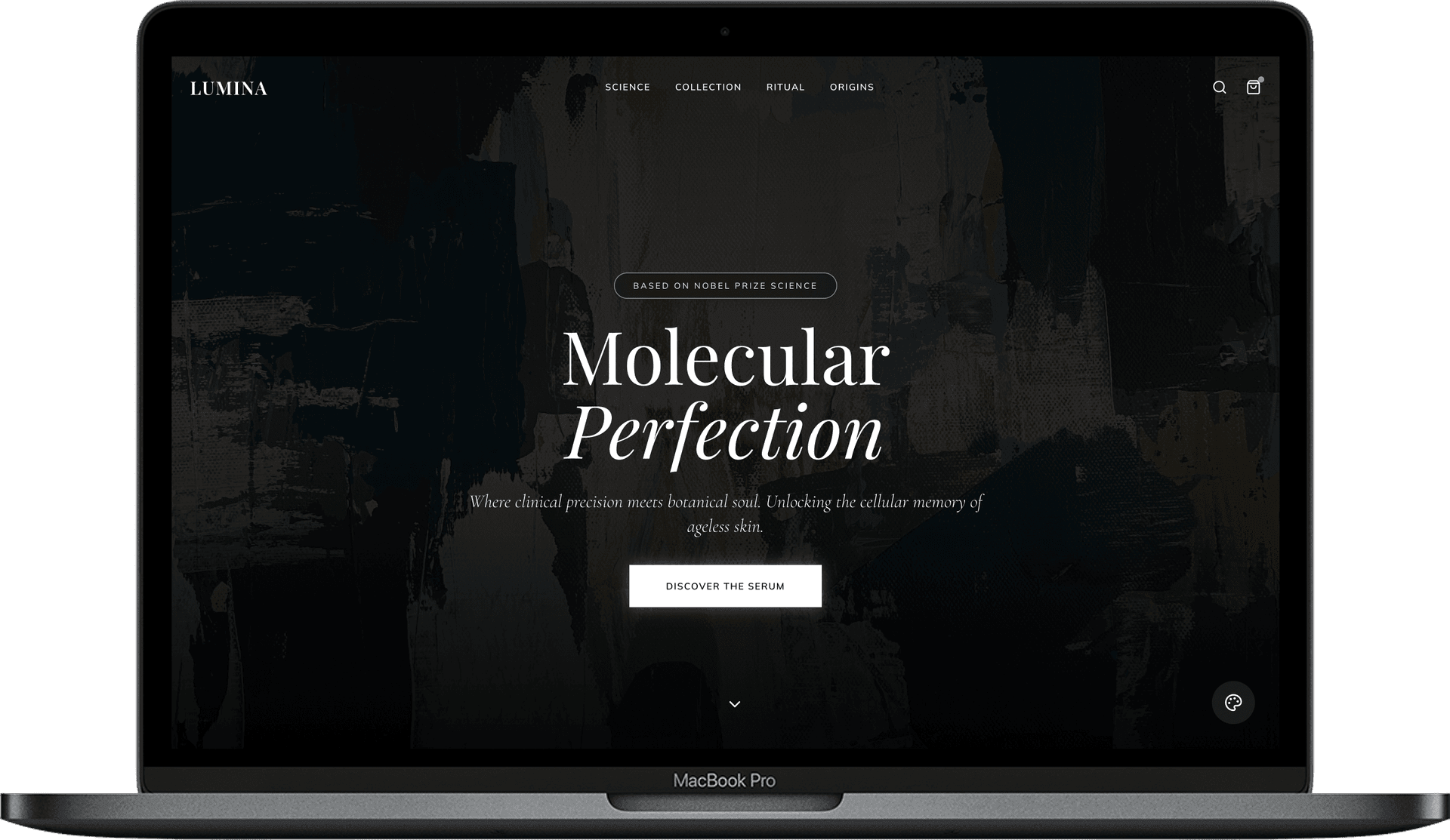 Cosmetology Clinic Website — Prism Care design homepage preview