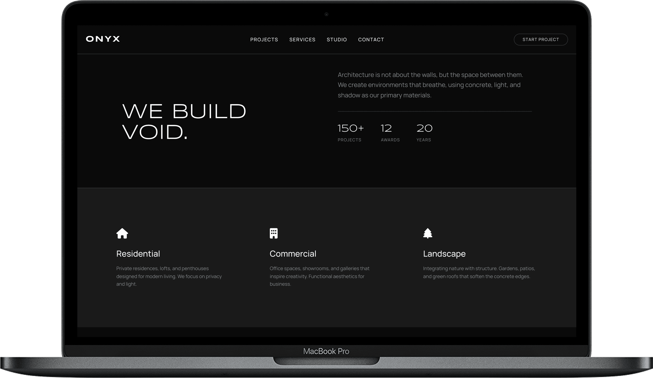Design Bureau Website — TECTON design detail preview 1