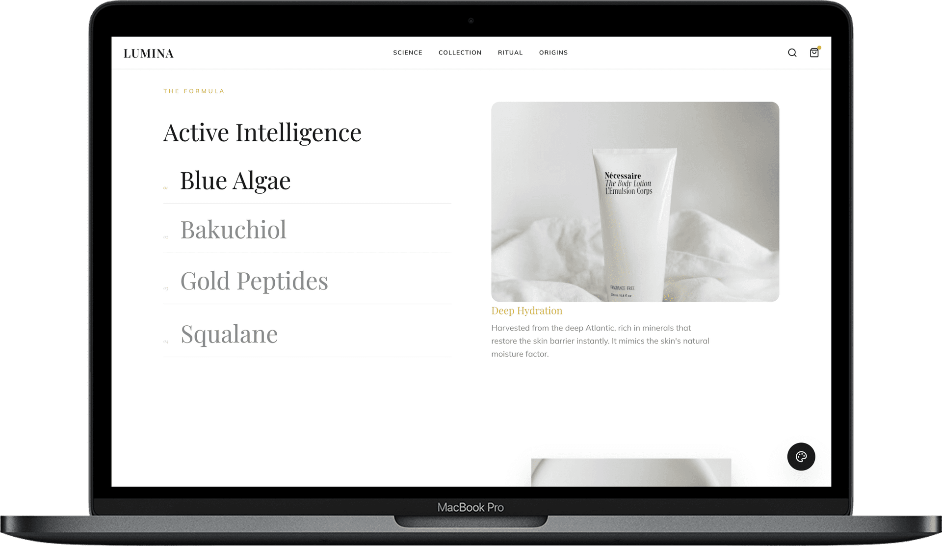 Cosmetology Clinic Website — Prism Care design detail preview 2