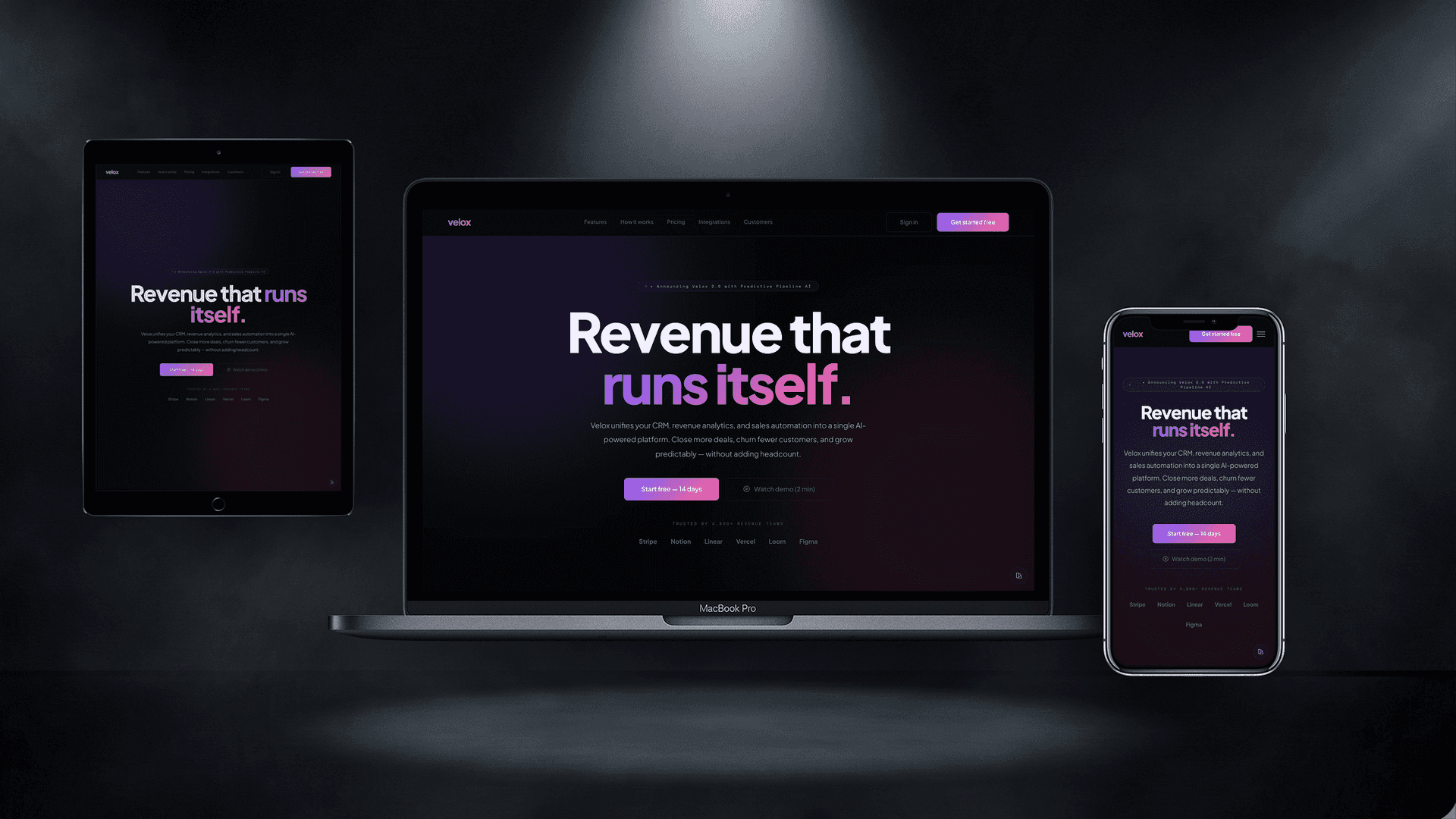 VELOX — AI-Powered Revenue Operations SaaS